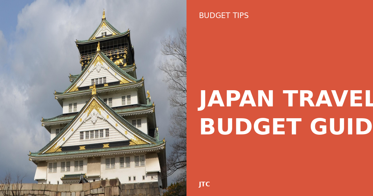 Japan Travel Budget Guide 2026